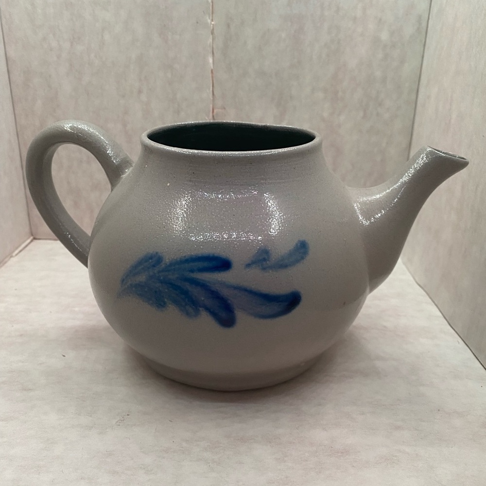 Vintage ROWE POTTERY WORKS Stoneware Teapot